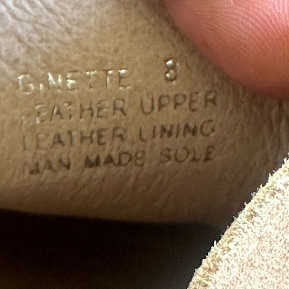 Chocolat Blu Ginette Tan Suede Clogs 8 - Picture 6 of 8